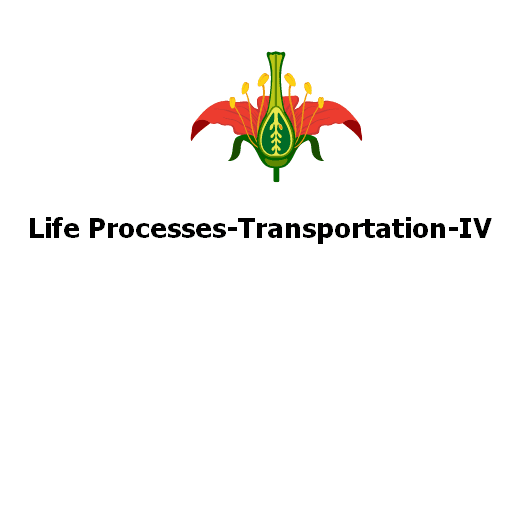 Life Processes-Transportation-IV